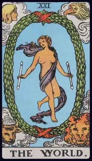 Świat - tarot
