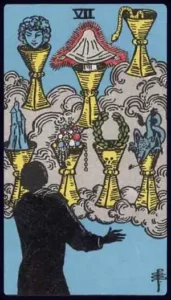 7 kielichów - tarot
