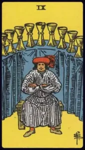 9 kielichów - tarot