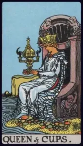 Królowa kielichów - tarot