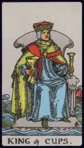 Król kielichów - tarot